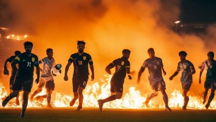 世界杯预选赛：南美球队争夺名额